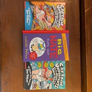 Graphic Novels, Captain Underpants, Big Nate